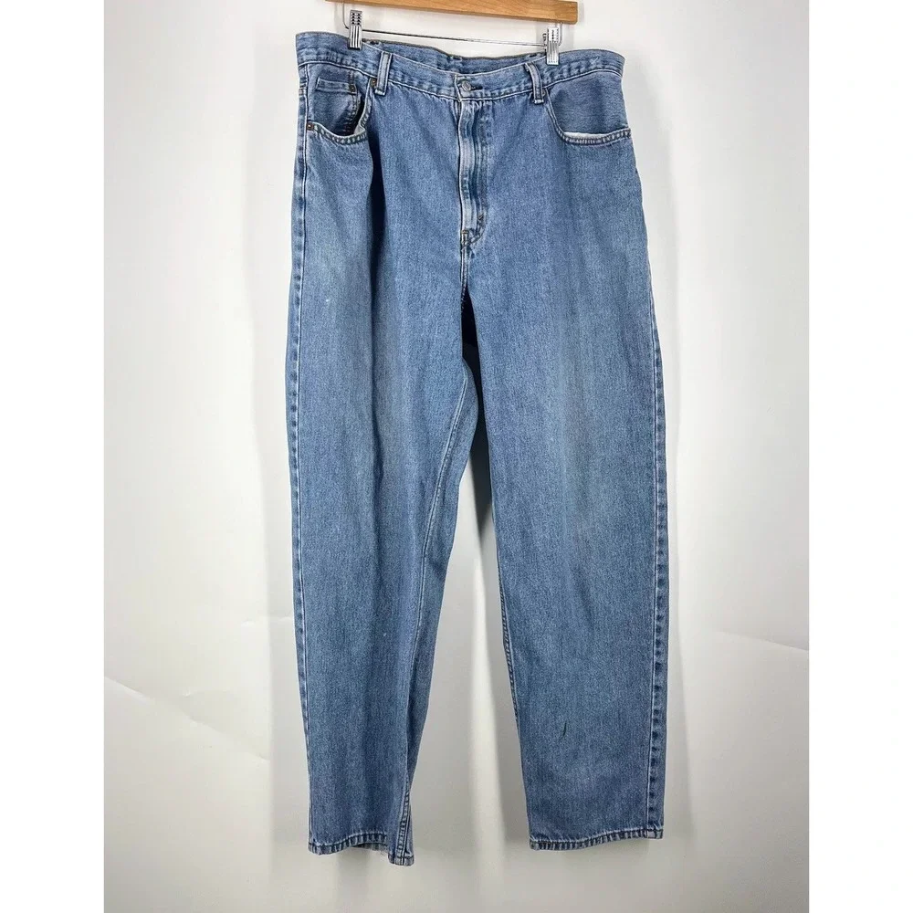Levis 560 Comfort Fit Jeans Mens 40x34 Blue Medium Wash Loose Tapered‎ Denim